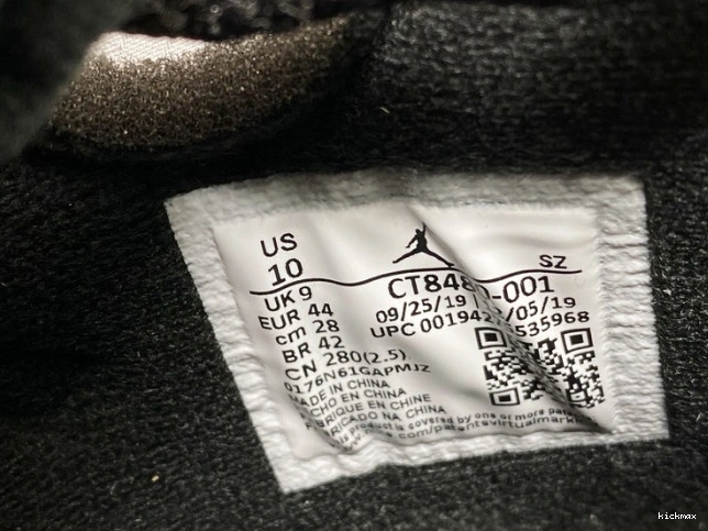 Cheap MAX Air Black x Off-White Jordan CT8480-001 5 0809
